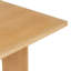Ensemble de table de salle à manger en bois naturel pour 6 personnes avec 6 chaises rembourrées, table rectangulaire en bois massif de 60 pouces avec pieds découpés, sièges beiges