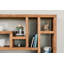 Blackhorse 200cm H x 142cm W Solid Wood Geometric Bookcase-1144710481-1144710485