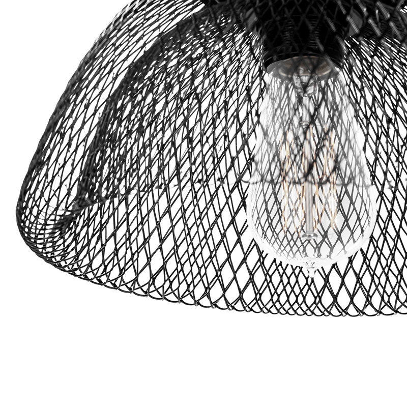 Gagliano 1 - Light Pendant, 15.6" H x 10" W x 10" D, Black