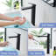  Robinet de salle de bain avec bonde escamotable, robinet pour lavabo de salle de bain, robinet de salle de bain à poignée simple moderne-115744896