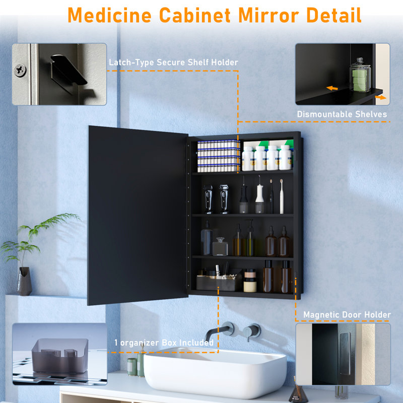 Armoire à pharmacie avec miroir Artful