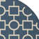 Arneshia Cotton Blue/Beige Area Rug