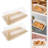 2PCS Bread Display Basket Bread Box with Lid-100137557
