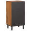 Solid Wood Rectangle Accent Cabinet-2106495381