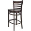 Tabouret de bar en bois Ladder Back-156952319