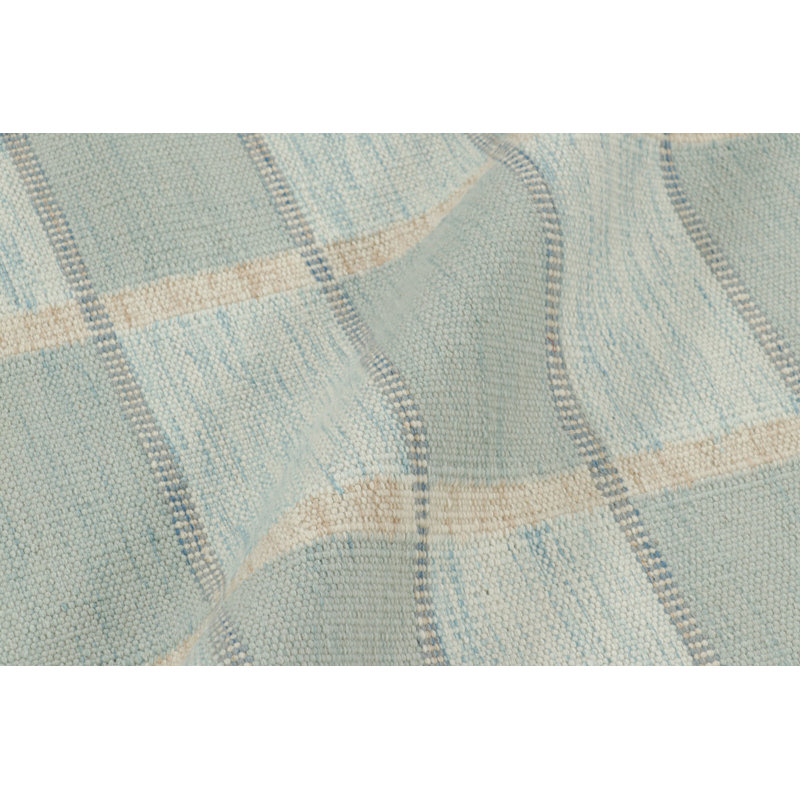 Scandinavian Wool Geometric Area Rug, Rectangle 12' x 18'