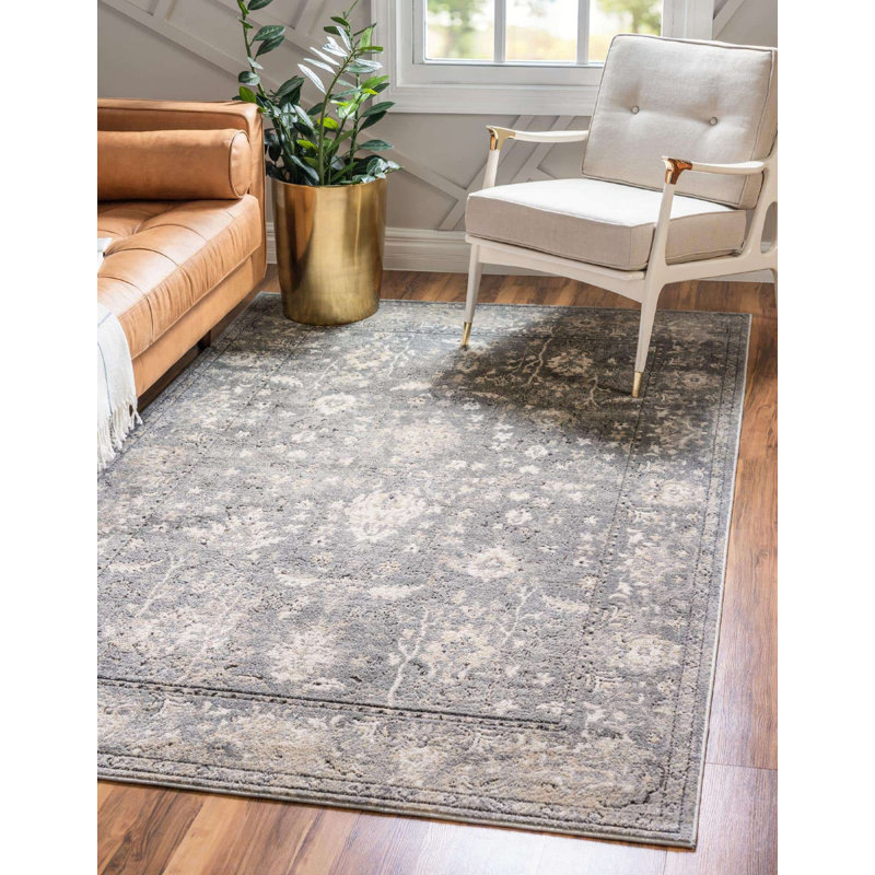 Geddis Ikat Indoor Rug, Rectangle 10' x 14'