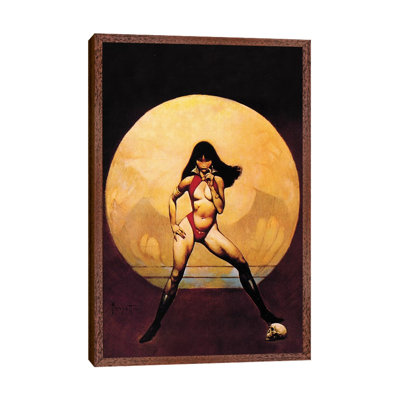 Vampirella by Frank Frazetta - Print on Canvas