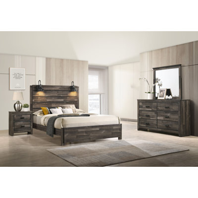 Eschol 4-1_Chelsey Platform Bedroom Set by Millwood Pines