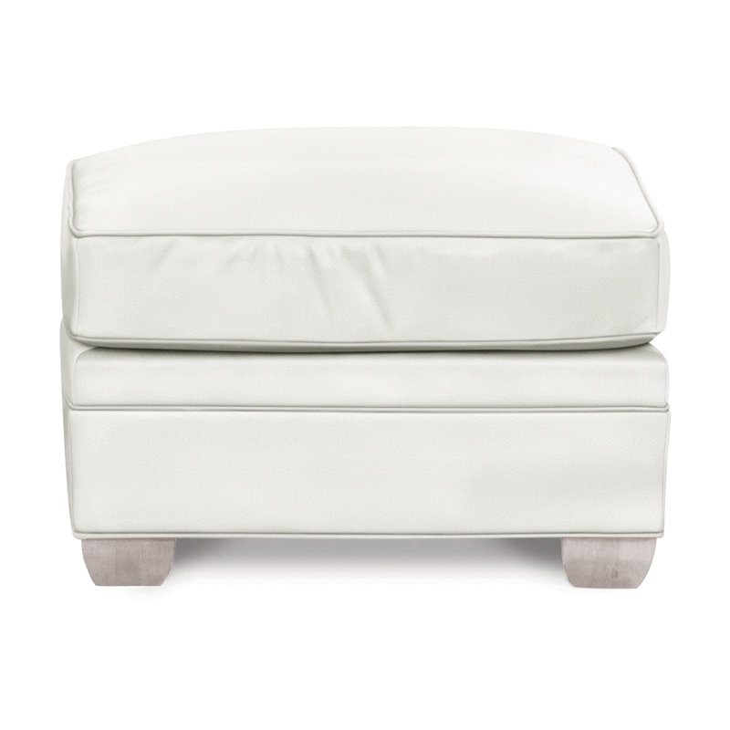 Hillcrest Ottoman, Dove Gray, Kempsey Sheepskin