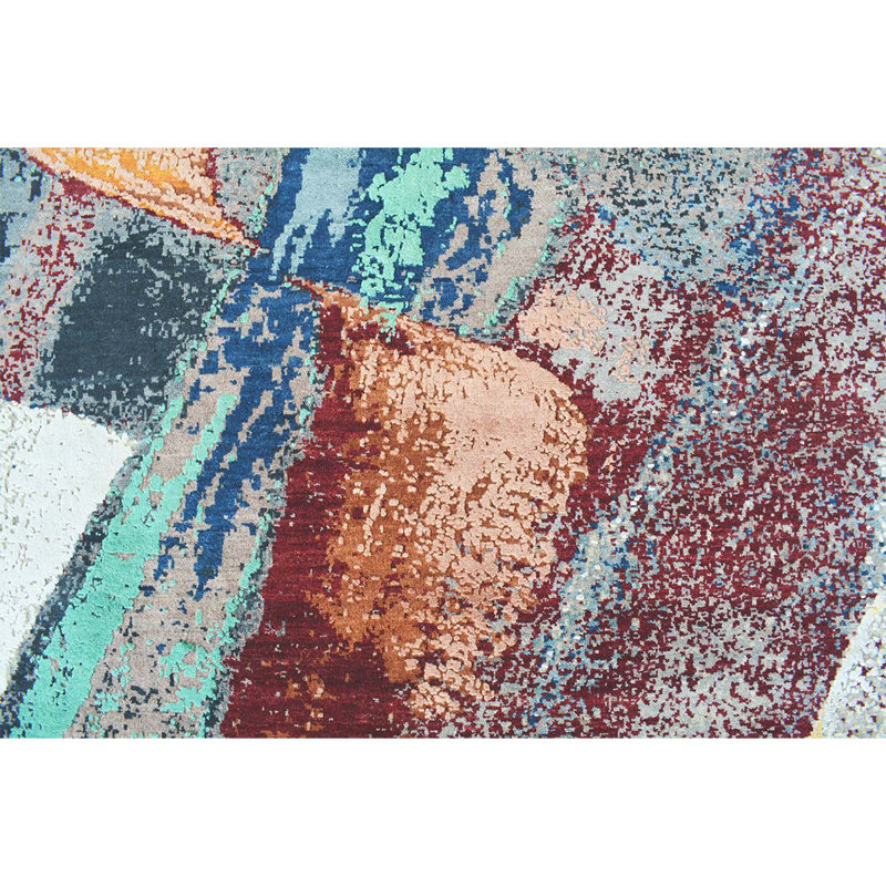Abstract Area Rug, Rectangle 10' x 14'
