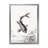 " Monochrome Vintage Fish I " Painting Print-59707425-59707415