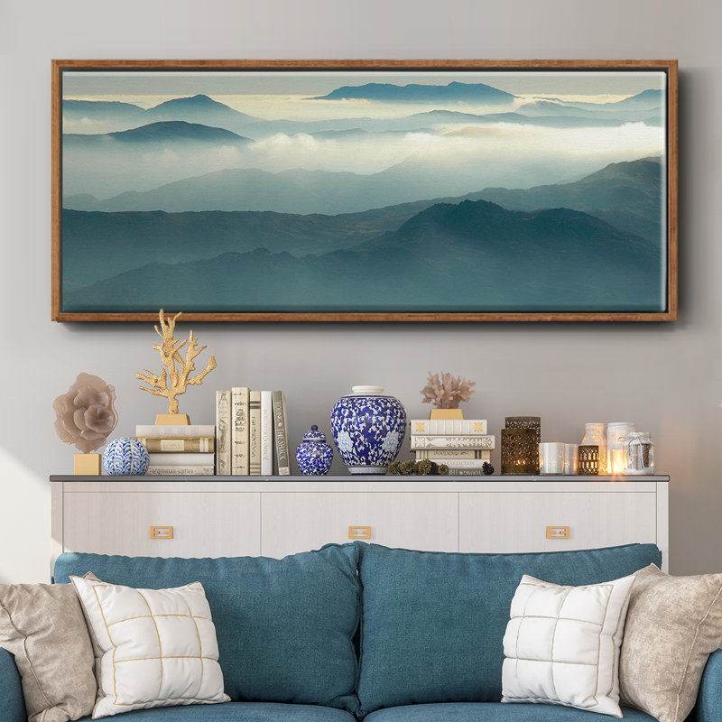 Above the Clouds- Framed Canvas