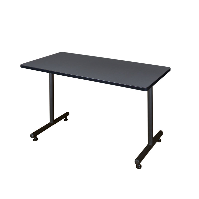 Niamani Steel Training Table, Gris nebula, H 29 po x L 48 po x l 24 po