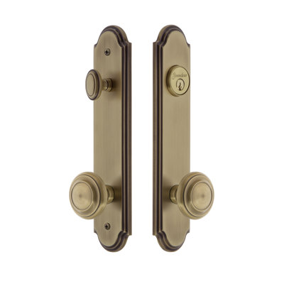 Complete Arc Entry Knob Set with Deadbolt
