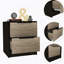 Table de chevet 2 tiroirs Cannon-108555679