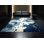 Tapis bleu moelleux doux et moelleux Eichhorn Bold & Eclectic