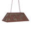 Luminaire suspendu géométrique pour table de billard 6 lumières Old Forge-16183519