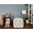 Upholstered Wool Ottoman-67288601