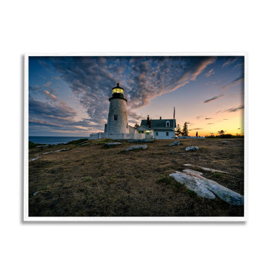 Art maritime de giclée de paysage de phare maritime par Rick Berk