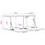  Wall Cabinet Hanging Storage Cabinet Wall Cupboard Engineered Wood