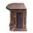 High Plains Tooled Leather Executive Desk