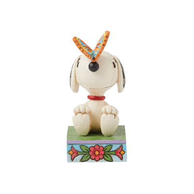 Figurine papillon Peanuts par Jim Shore Snoopy