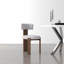 Aymer Fabric Side Chair in Gray