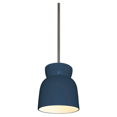 (6) Hourglass Pendant - Rigid Stem