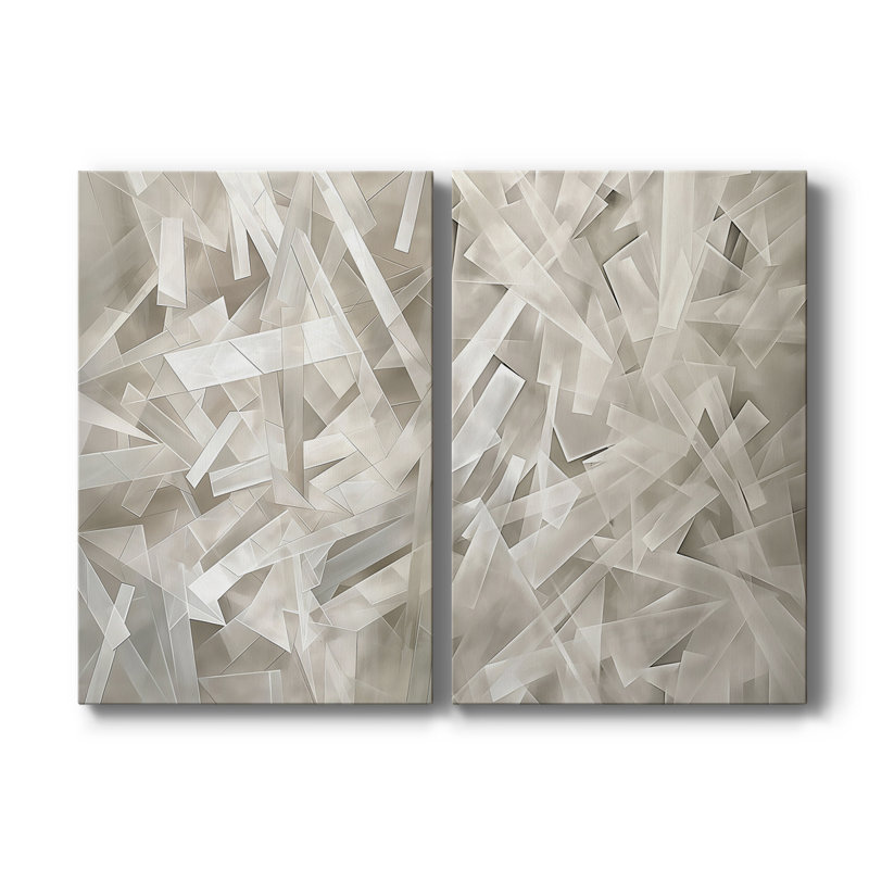ABSTRACT Series LV-Premium Gallery Wrapped Canvas -Ready to Hang, 18" H x 24" W
