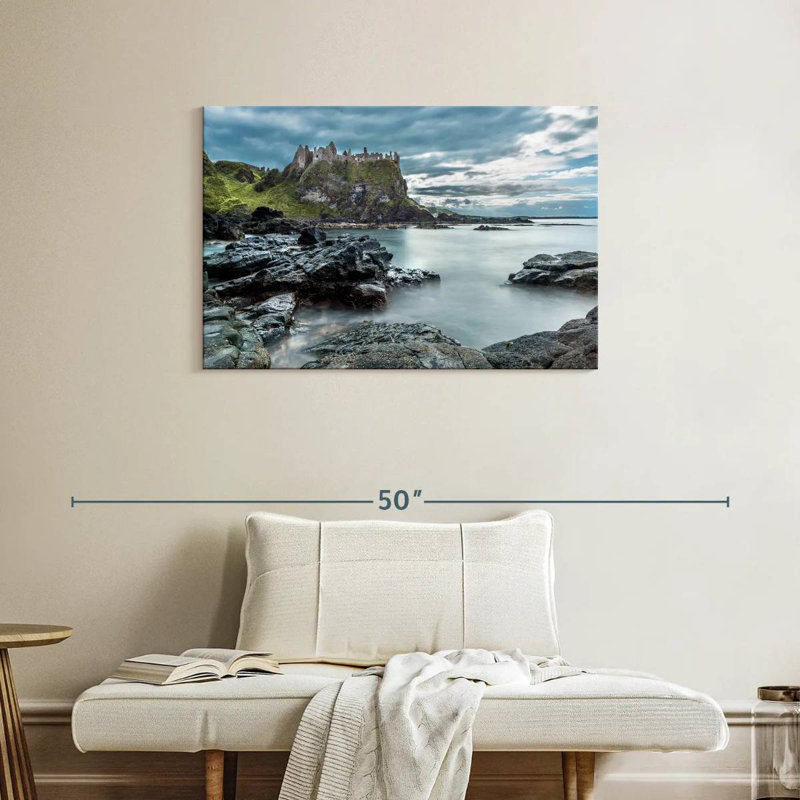Ravi Irish Dunluce Castle, 24" H x 36" W