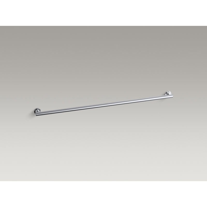 Purist Grab Bar, Polished Stainless, 12"W