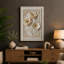 Carved Floral Relief Botanical - Wrapped Canvas-693222717-693222656