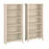 Salinas Tall 5 Shelf Bookcase - Set Of 2