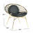 Reign Faux Leather Accent Chair