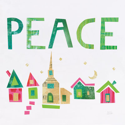 Christmas Collage IV by Melissa Averinos - 1 Piece Wrapped Canvas Wall Art