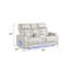 Ensemble de salon inclinable 2 pièces Fortuner-641749533
