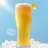 JoyJolt Callen Beer Glasses, 15.5oz