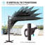 Gerken 116' Square Cantilever Umbrella, Weighted Base Does Not Include-1603812159-1557226375-1557226374