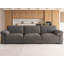 Upholstered 57.4 " Chenille Sectional-2004783819-2004783858