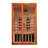 Dynamic Infrared Santiago 2 - Person Bluetooth Compatible FAR Infrared Sauna in Hemlock