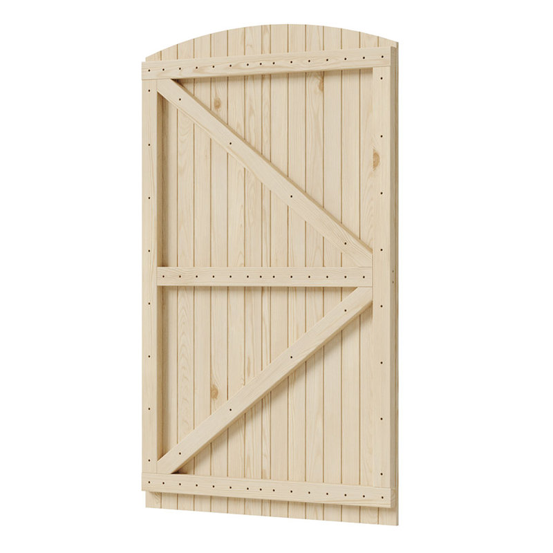 Arch Top Strong Garden Gate with Latch