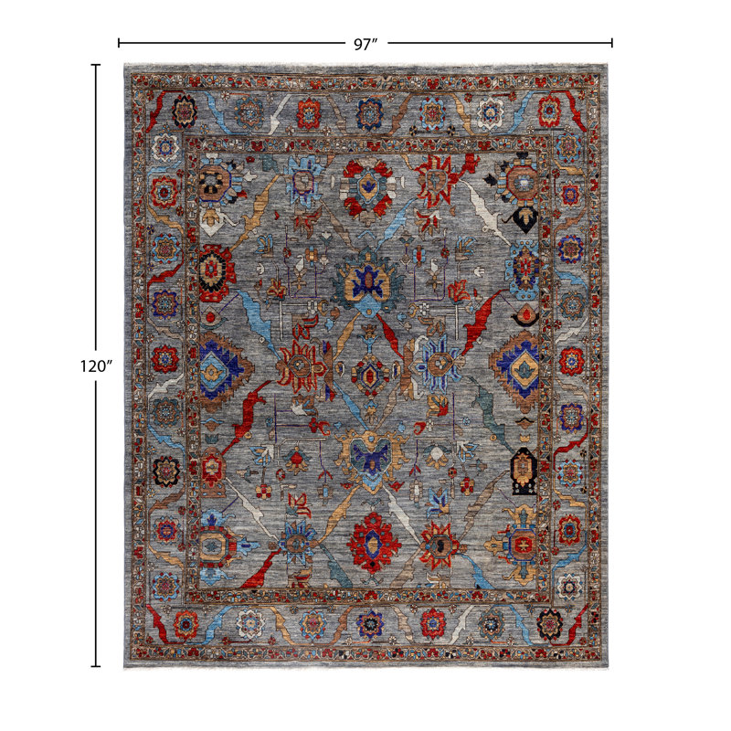 Serapi One-of-a-Kind 8' 1" X 10' 0" Hand Knotted Area Rug