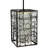 26"Sq Revival Deco Pendant
