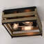 Plafonnier encastré 3 lumières 13 po