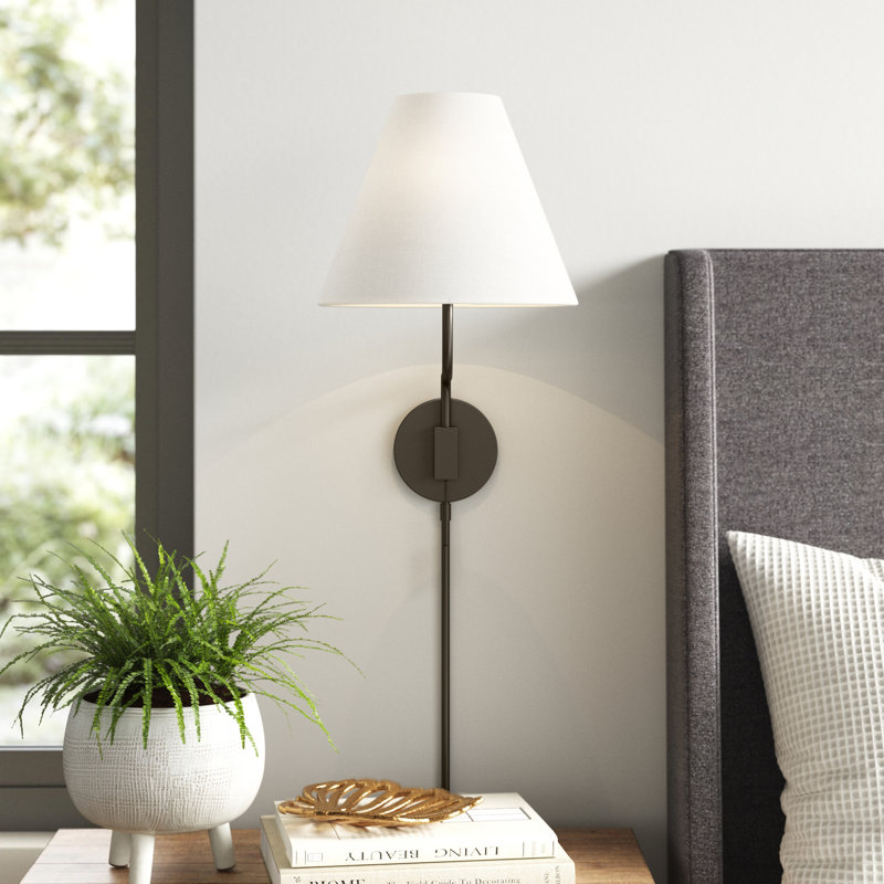 Vance Plug-in Wallchiere, Old Bronze