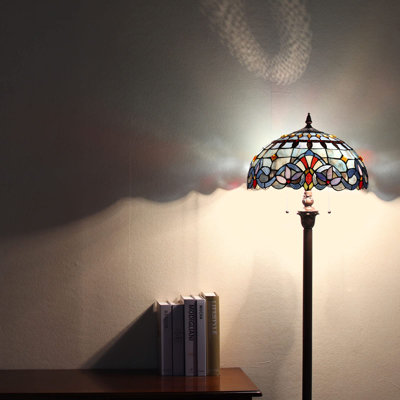 Nyambura 66'' Brown Traditional Floor Lamp