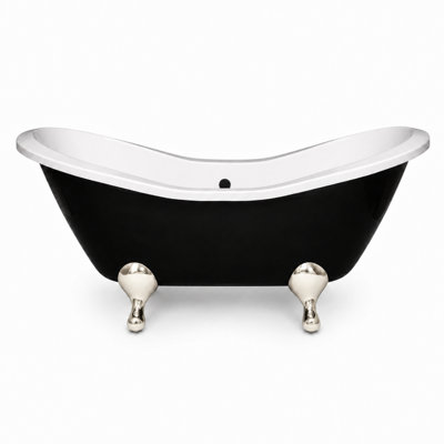 Baignoire à pattes doubles de 6 pi The Alpine (P1162)
