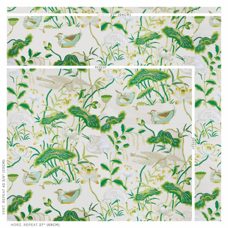 Lotus Garden Wallpaper, Leaf