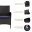 Patio Dining Armchair with Cushion